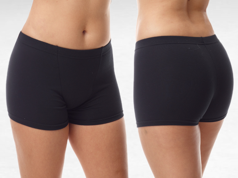 Underworks Women's Performance Microfiber Support Boxers - Boy-Leg Briefs 400