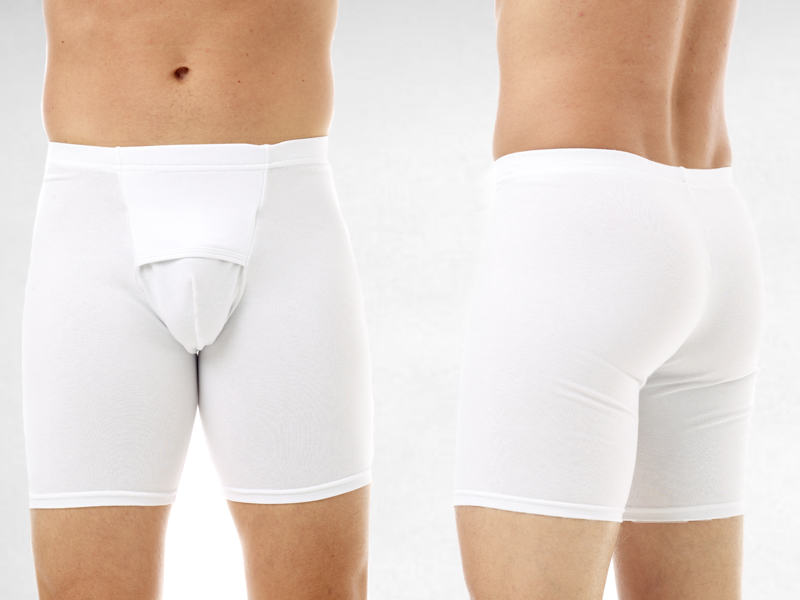 Underworks Cotton Performance Compression Long Boxer Hernia Prevention Underwear 579