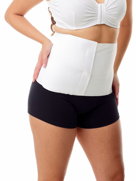 Post Delivery Abdominal Binder 9-inch with Velcro Closure. Men ...