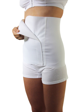 High Waist Compression Girdle Below Knee - Contact Closure with Zipper -  Frank Stubbs Company Inc.