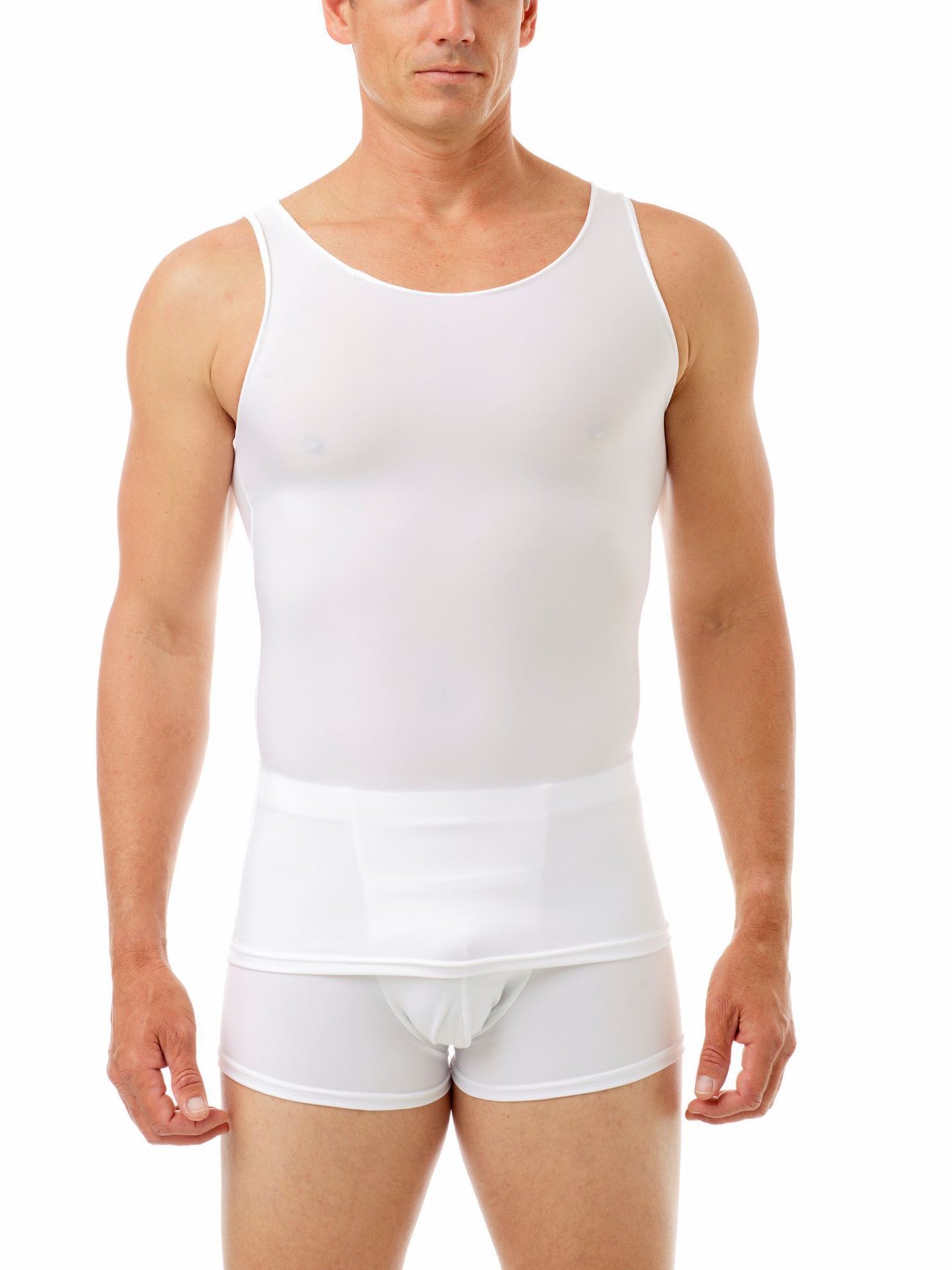 Compression T Shirt soothes Underarms, Upper Chest, Abdomen and