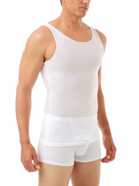 Microfiber Compression Tank. Men Compression Shirts, Girdles, Chest ...