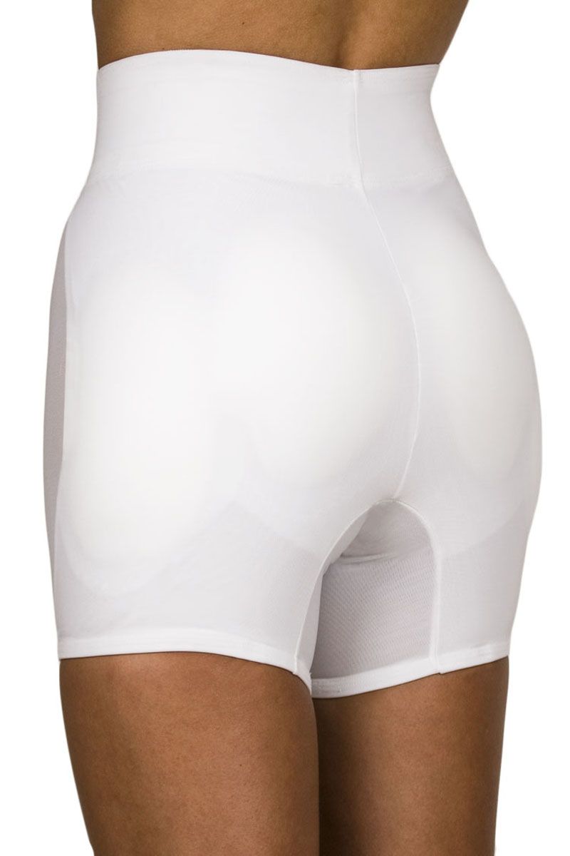 Underworks Manshape Hi-Rise Cotton Spandex Support & Shaping Underwear -  White - M