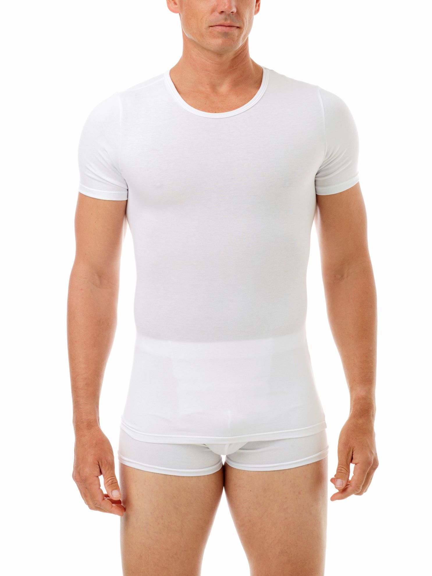 Cotton Spandex Short-Sleeve Top | Men's Compression Gear | Underworks