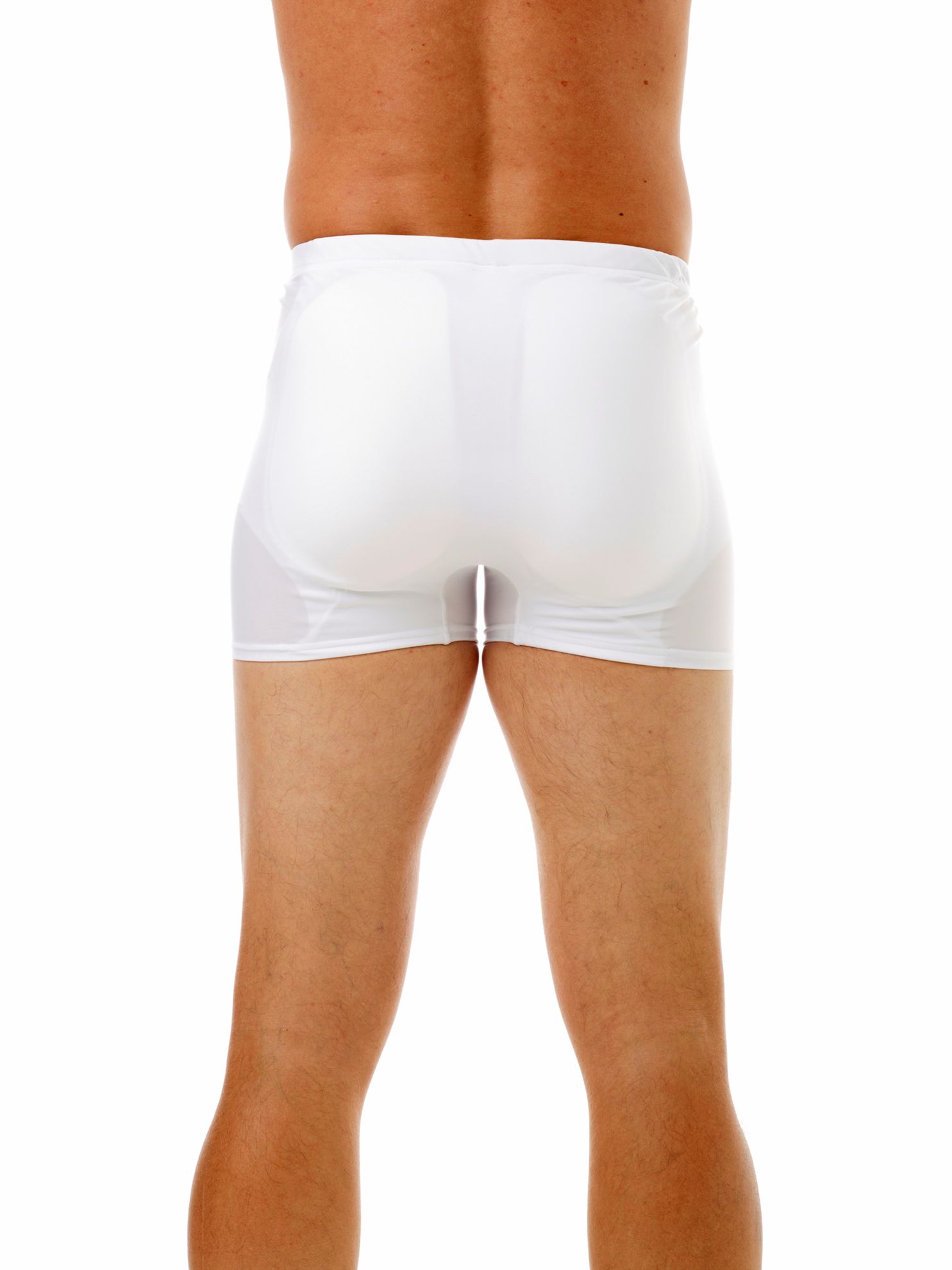 Padded Boxers. Men Compression Shirts, Girdles, Chest Binders, Hernia  Garments