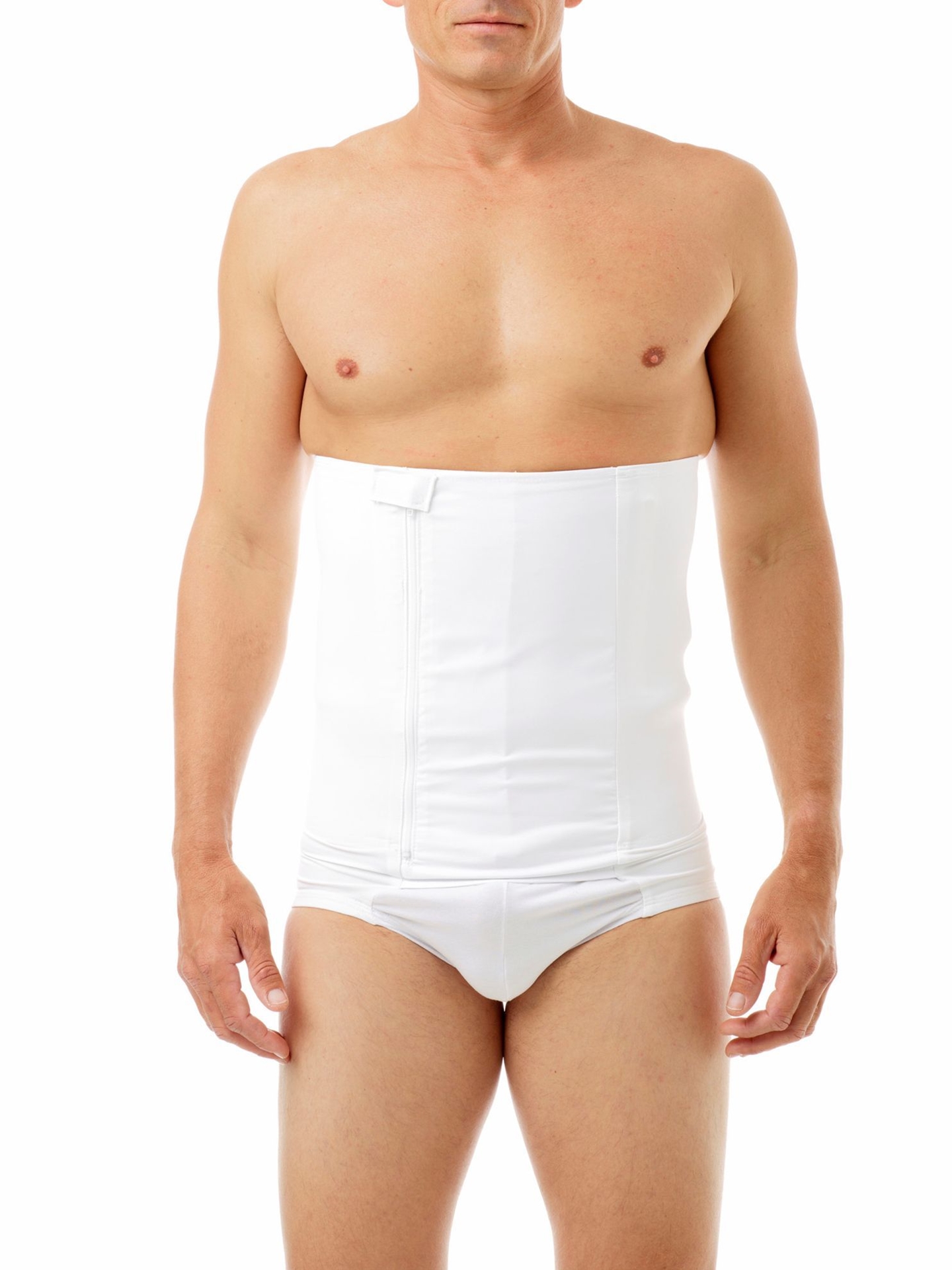 Waist Trainer for Men Underwear Chest Compression Shirt Tummy