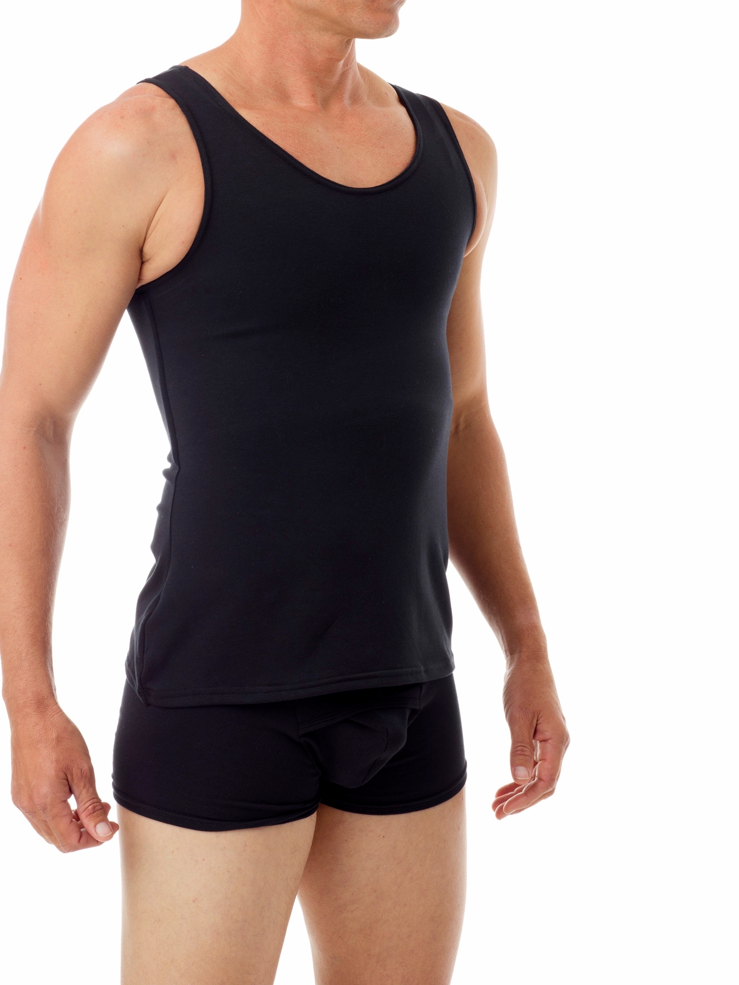 Tri-top Chest Binder - provide maximum comfortable and extreme chest binding..  Men Compression Shirts, Girdles, Chest Bin…