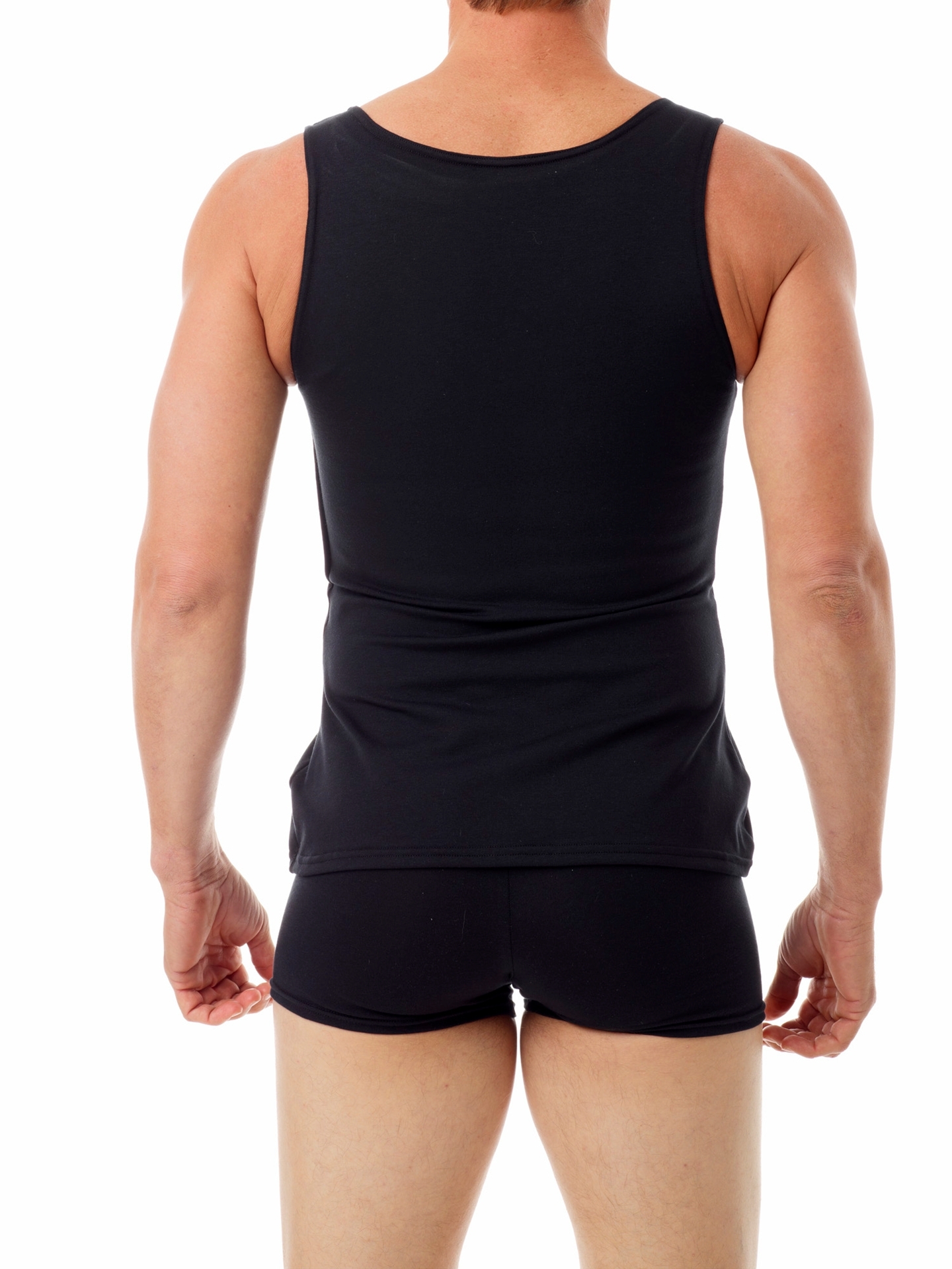 Underworks FTM Gynecomastia Ultimate Chest Binder Tank 997 - Black Small :  : Clothing, Shoes & Accessories