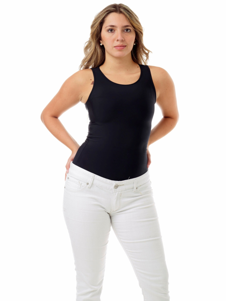 Women's Microfiber Compression Tank. Men Compression Shirts, Girdles ...