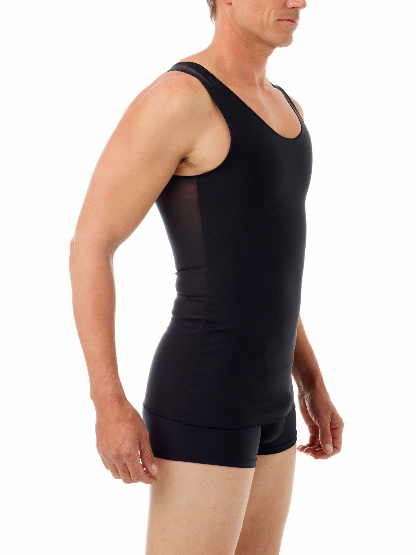Womens Firm Compression Racerback Crop Top Chest Binder and Minimizer. FTM  Chest Binders for Trans Men by Underworks