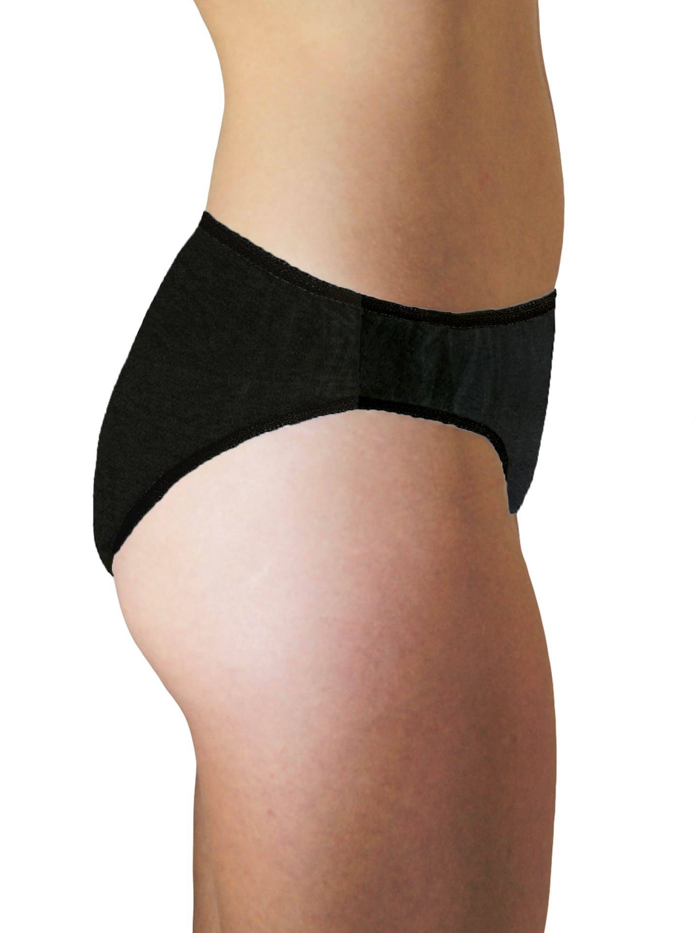 White And Black Panties DISPOSABLE BRIEF FOR SPA, High at Rs 3.60