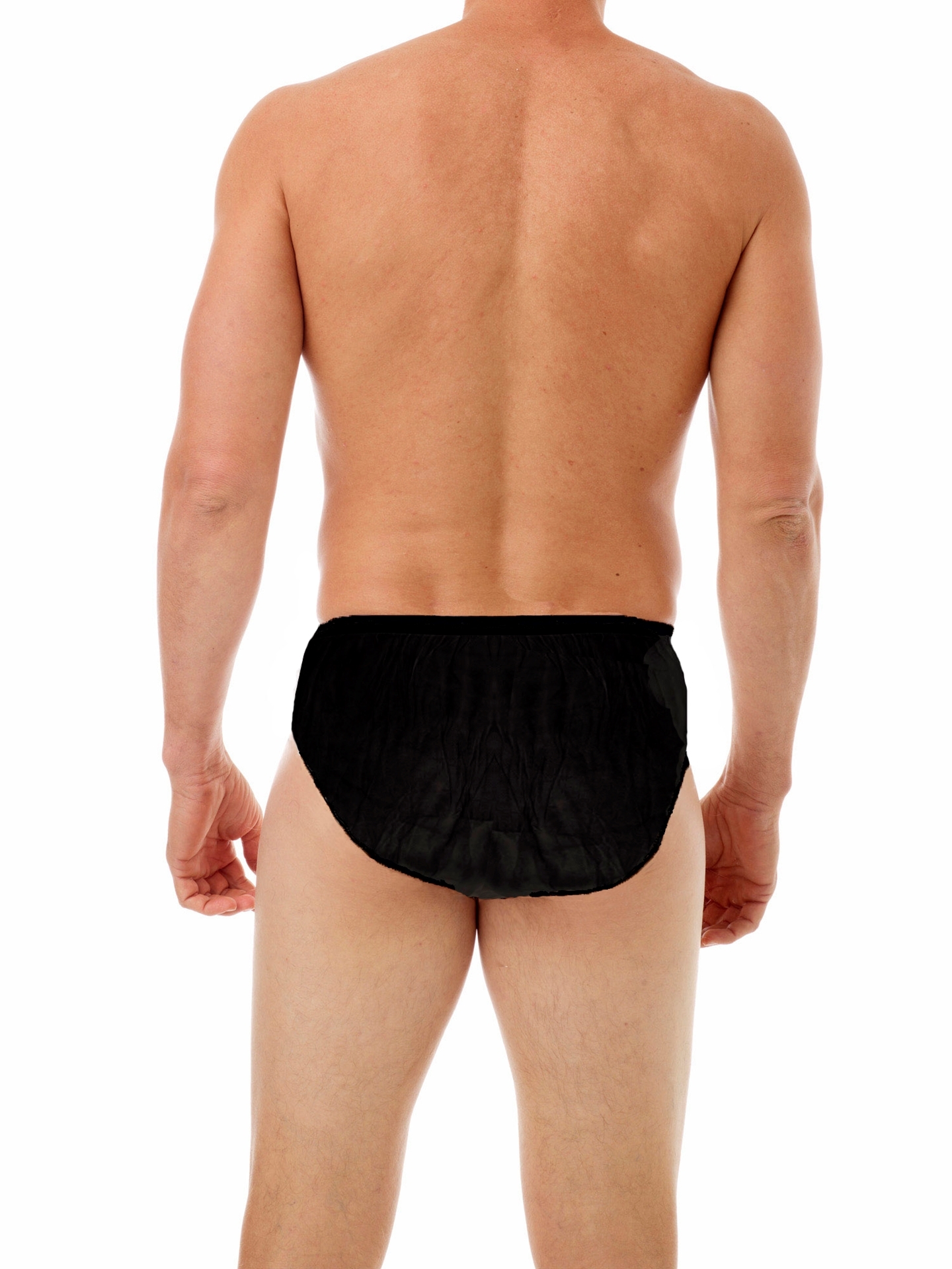 Pack of 20 Men's Use and Throw Disposable Underwear Briefs for