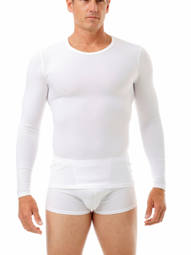  Underworks Mens Compression Bodysuit Girdle - No Rear Zipper  Small Black : Clothing, Shoes & Jewelry