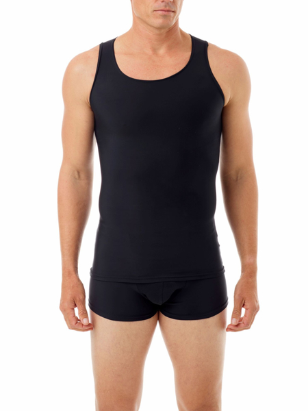 Microfiber Compression Tank. Men Compression Shirts, Girdles, Chest ...