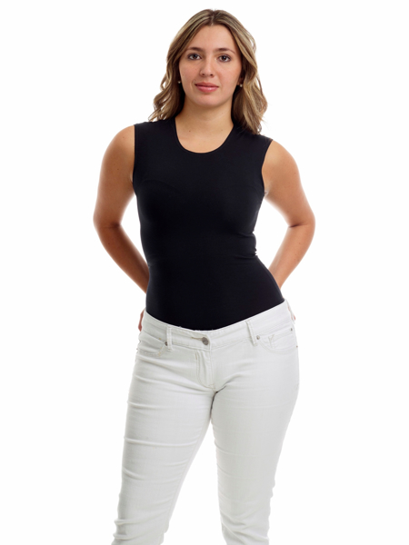 Women's Ultra Light Cotton Spandex Sleeveless Compression. Men ...