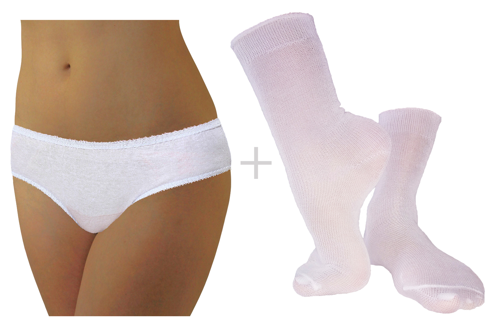 Women's Cotton Underwear, Short Cotton Socks Women